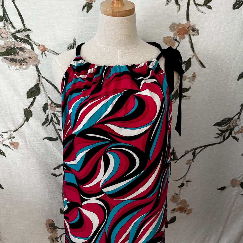 Michael Kors Patterned Tank Top